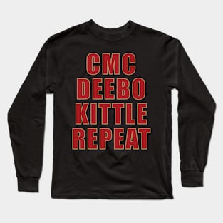 CMC, Deebo, Kittle, Repeat Long Sleeve T-Shirt